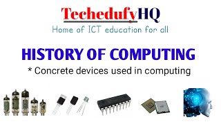 History of computing- from the primitive Era to the birth of transistors