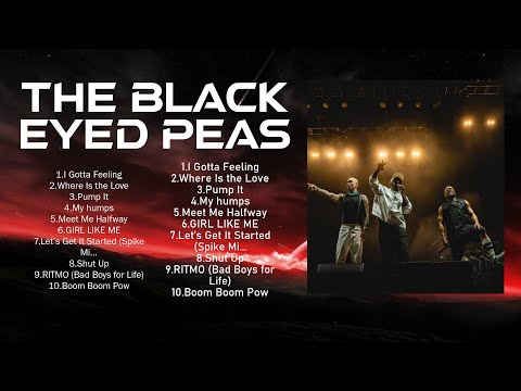 T.h.e. .B.l.a.c.k. .E.y.e.d. .P.e.a.s. Top 10 Best Songs ~ Best Collection 2024 ~ Popular Music