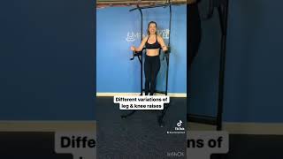 Exercises you can do with a power tower 💪😁 #shorts