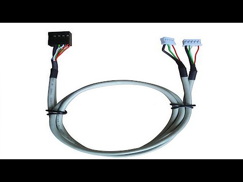 RP-SMA to U.FL Wire Harness - RG316 RF Cable Assembly with DIN Connector