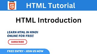 HTML || HTML in Hindi || html tutorial for beginners