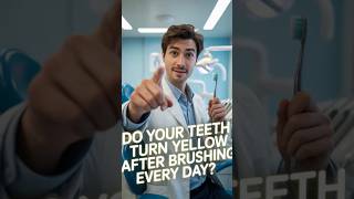“ Does Your Teeth Turn Yellow?” 😕 #DentalTalk #RealDentalTalk #HealthySmile #DentistExplains #shorts