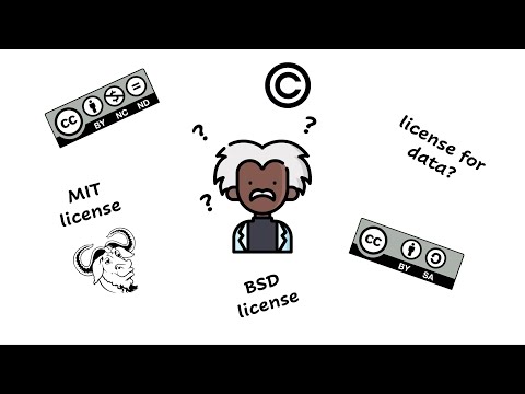 How to choose a license for open scientific data and code?