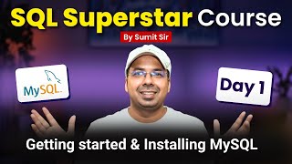 Day 1: MySQL Installation & SQL Basics Explained | 50 days SQL learning