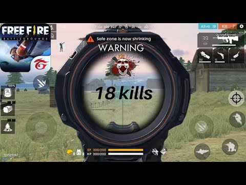 i played freefire first time | freefire 18 kills | no commentary | finisher gaming