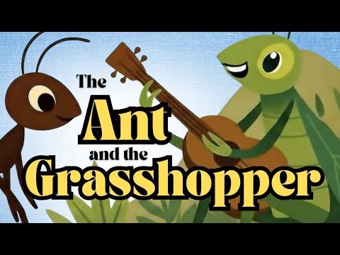 The Ant and the Grasshopper | Aesop’s Fables for Kids