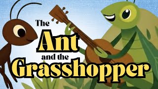 The Ant and the Grasshopper 🐜🎵 | Aesop’s Fables for Kids