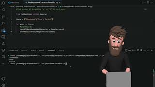 Python Tutorial: Count Character Frequency in Strings Using Collections Counter | Beginners Guide