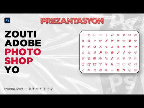 🇭🇹Photoshop Tuto | Grafik Dizay | Pou ane sa la, nou pral aprann Grafik Dizay avè’m.👨🏽‍💻