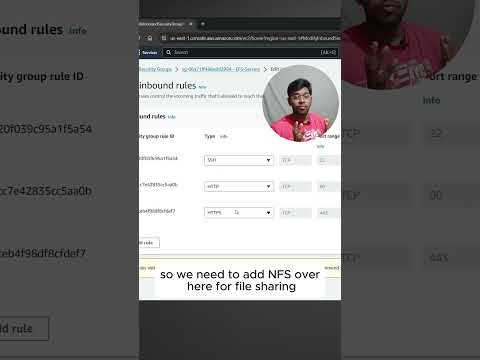 How to add NFS in you Security Group | EFS file sharing in AWS | Mounting EFS and EC2 Instances