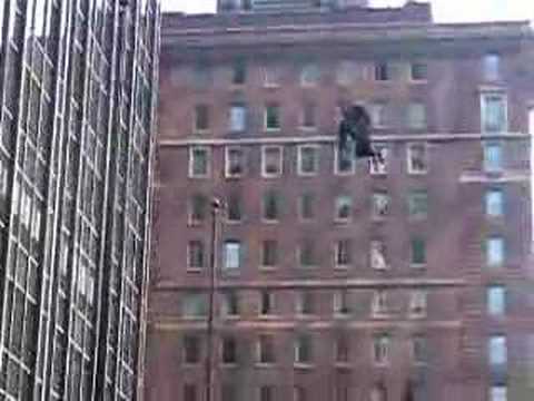 Spiderman 3 on location in NYC