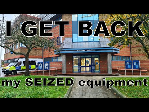 I Get My SEIZED Equipment back from the Police. Things are MISSING 😡❌