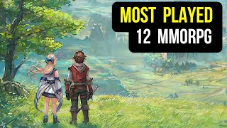 Top 12 Most Played MMORPG Android ! Everyone is playing this MMO now !