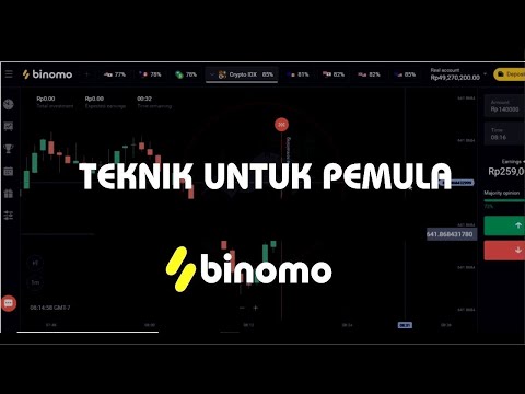 TEKNIK UNTUK PEMULA AGAR PROFIT DI BINOMO