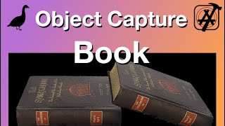 Apple Photogrammetry of a Book - Pretty good this time!