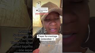 A prayer for marriage restoration 🕊️🔥 #miracleprayer #marriageprayer #fireprayer #prayer