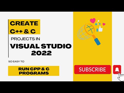 Create Your First C and C++ Project in Visual Studio 2022 | Beginners Guide