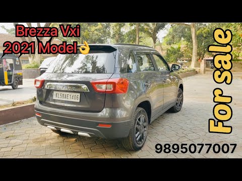 പുതുപുത്തൻ Brezza Vxi👌2021 Model Single Owner❤️₹8,78,000