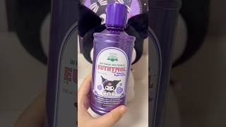 Kuromi gargle 💜🖤 #sanrio #kuromi #kawaii #cute