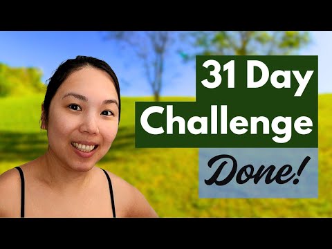Speak to the camera for 31 days, LAST DAY! Challenge complete!
