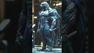 Country body builder and Animal fusion #ViralAI#TrendingNow#EpicCreations#NextLevelAI#YouTubeShorts