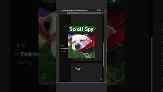 The EASIEST Way to Create a Javascript Scroll Spy with Intersection Observer API