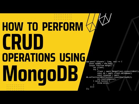 How to Perform Basic CRUD Operations Using MongoDB