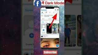 facebook dark mode🙂|| facebook dark mode kaise kare || facebook dark theme || #shorts #youtubeshorts