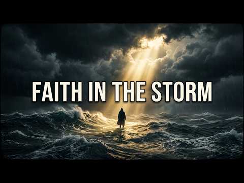 🌊 Christian Rap – Faith in the Storm | Motivational Gospel Hip Hop 2025