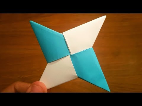 Paper Ninja Star (Shuriken) Making in Tamil
