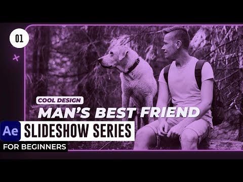 Slideshow animation after effects tutorial