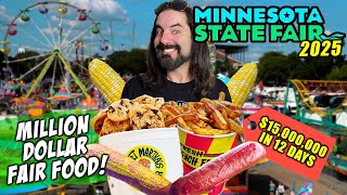 I Tried Every Million Dollar Food Vendor at the MINNESOTA STATE FAIR 2025!