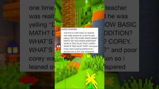 elementary math class lore