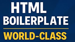 BOILERPLATE| DHANISH KUMAR | CODERSWORLD 