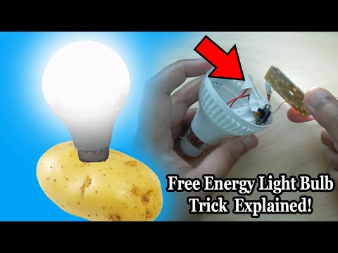 Free Energy Electric Bulb Trick Explained