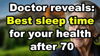 What Time Should The Elderly Go to Bed After 70 For Better Health - Here's What Doctors Advise
