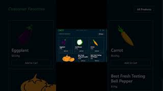 react75 : Day16 Veggie App #frontend #development #react #reactjsproject #ui #webdev