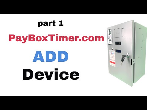 Add a device to payboxtimer and start processing credit card payments from master card and visa.