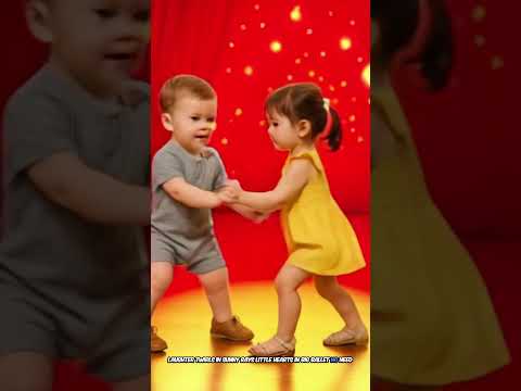 Adorable toddler duo light up the stage with their Cha-Cha dance