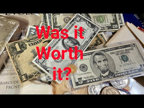 Rare Currency Found In My Mom's Garage I Gold and Banknotes with Numismatic Value