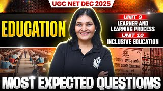 UGC NET Education PYQs Classes 2025 | UGC NET Learner and Learning Process & Inclusive Education