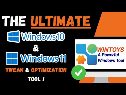 The ULTIMATE Windows 11 Optimization Tool !