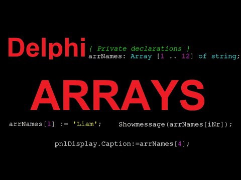 Delphi Arrays