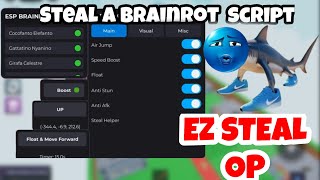 Steal A Brainrot Script NO KEY PASTEBIN 2025 / INSTANT STEAL, FLOAT OP