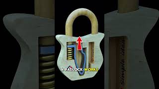 how a lock works #technology #moderntools #manufacturing