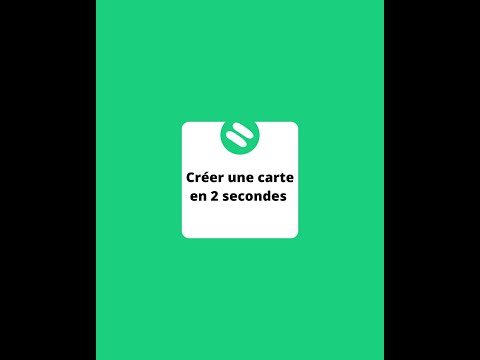 Créer une carte sur Excel !