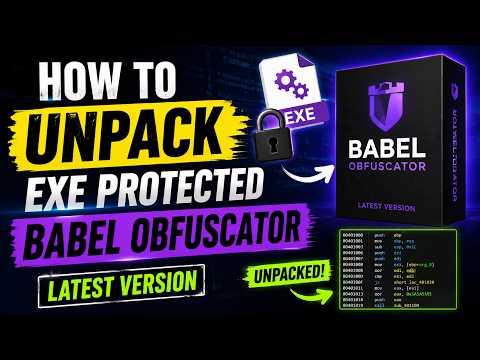 How Babel Obfuscator works? Unpack Latest Version | Babel.Net | Cyber Security