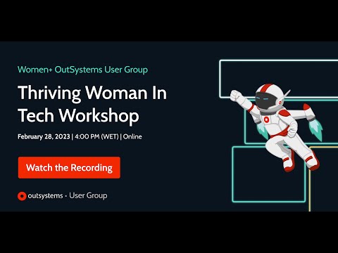 Thriving Woman In Tech Workshop