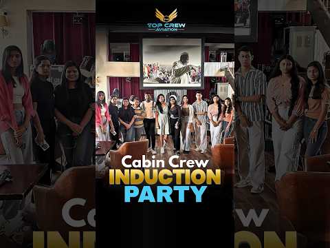Cabin Crew Induction Party 2024 | Top Crew Aviation | India’s Leading Air Hostess Training Institute