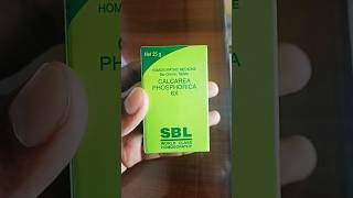 Calcarea Phosphorica 6x Tablet Net 25g SBL World Class Homeopathy